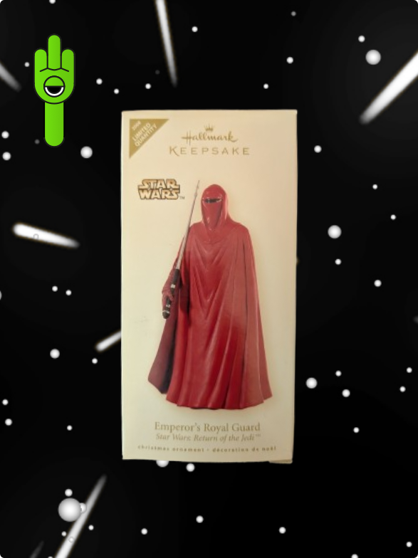 Hallmark Keepsake Star Wars Emperor's Royal Guard Christmas Ornament