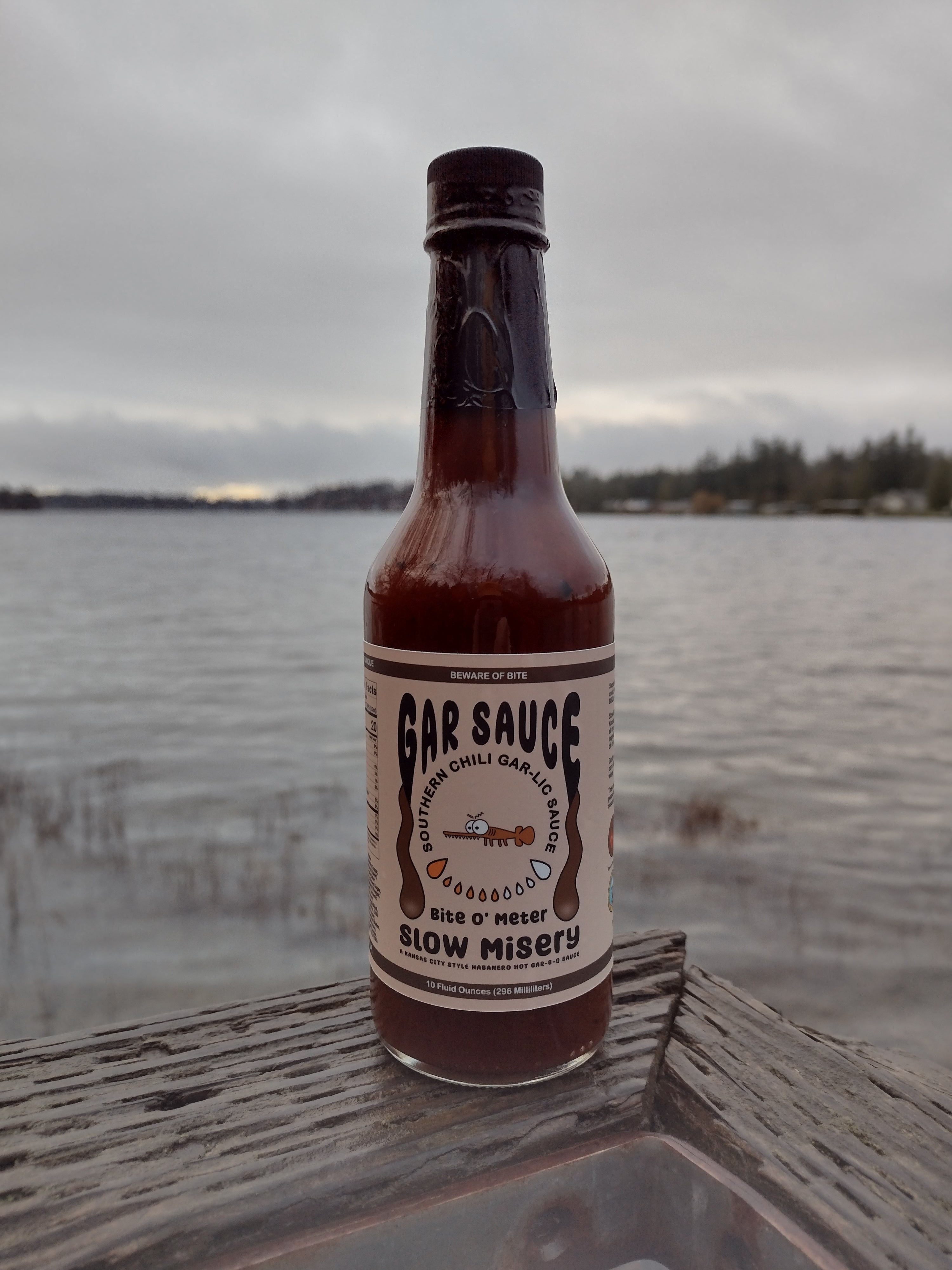Slow Misery Kansas City Style Hot BBQ Sauce