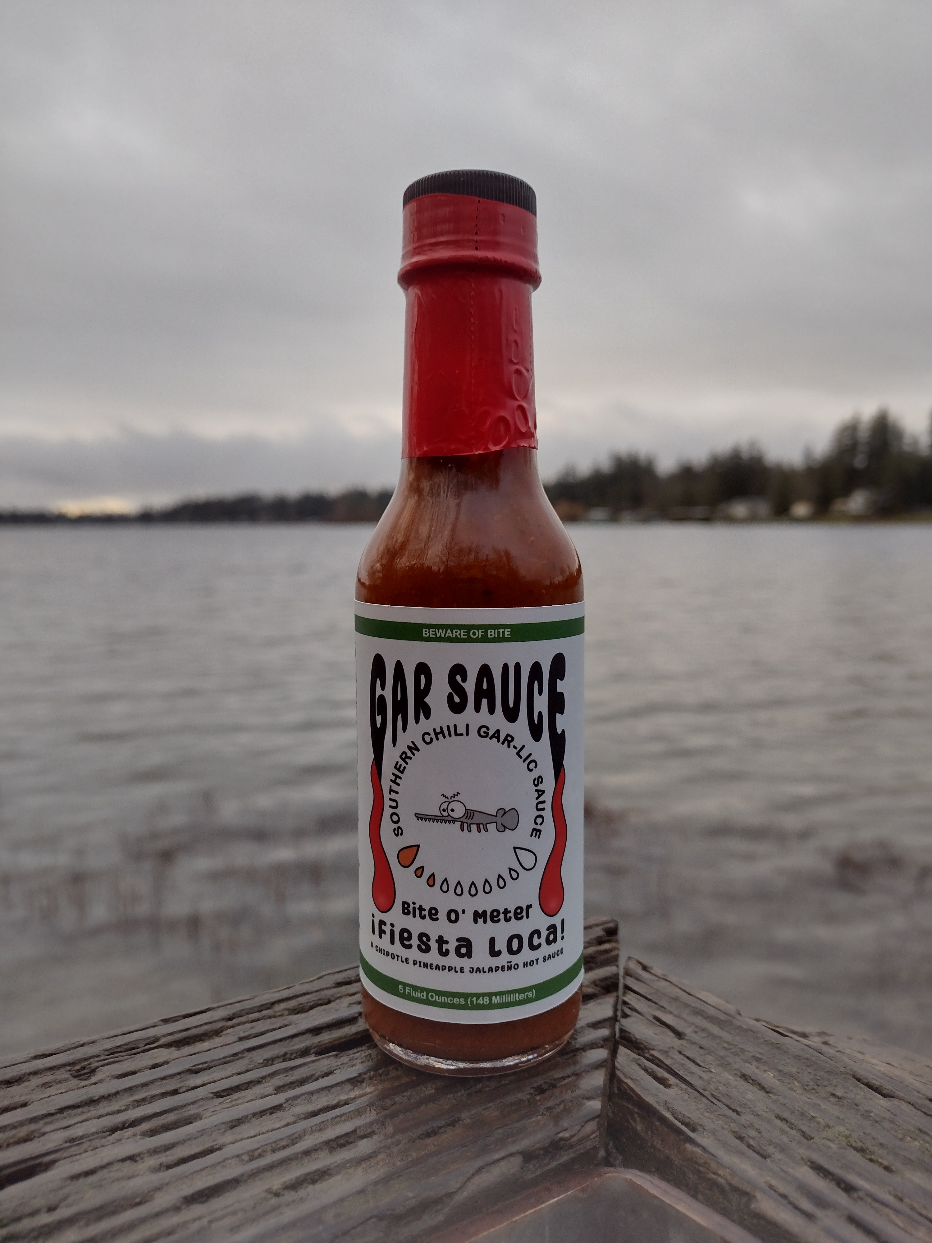 Fiesta Loca Chipotle Pineapple Jalapeno Hot Sauce