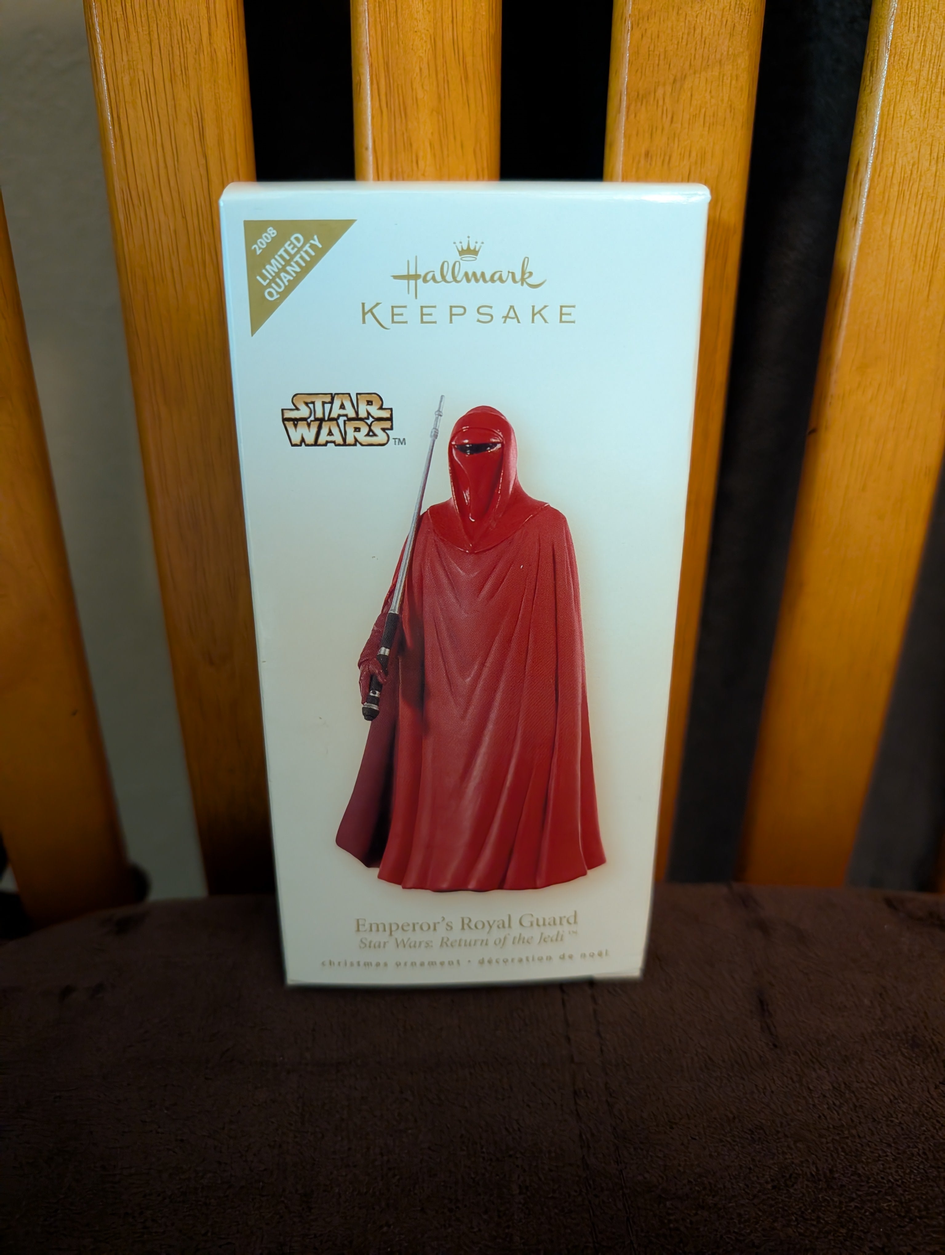 Hallmark Keepsake Star Wars Emperor's Royal Guard Christmas Ornament