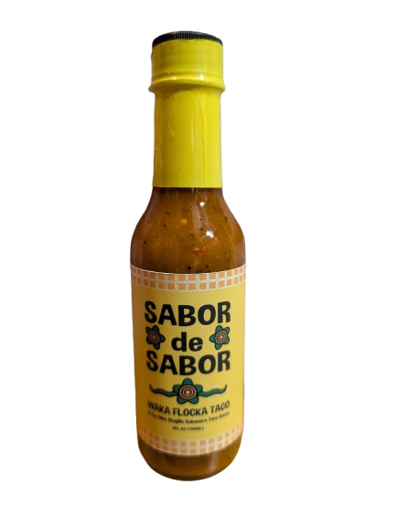 Sabor de Sabor Waka Flocka Taco Habanero Guajillo Tex Mex Taco Sauce