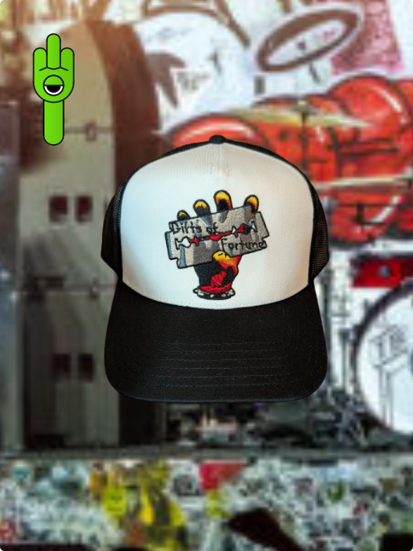 Gifts of Fortune Razor Trucker Snap-Back Hat
