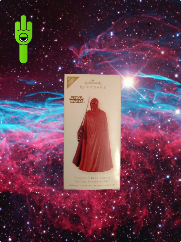 Hallmark Keepsake Star Wars Emperor's Royal Guard Christmas Ornament