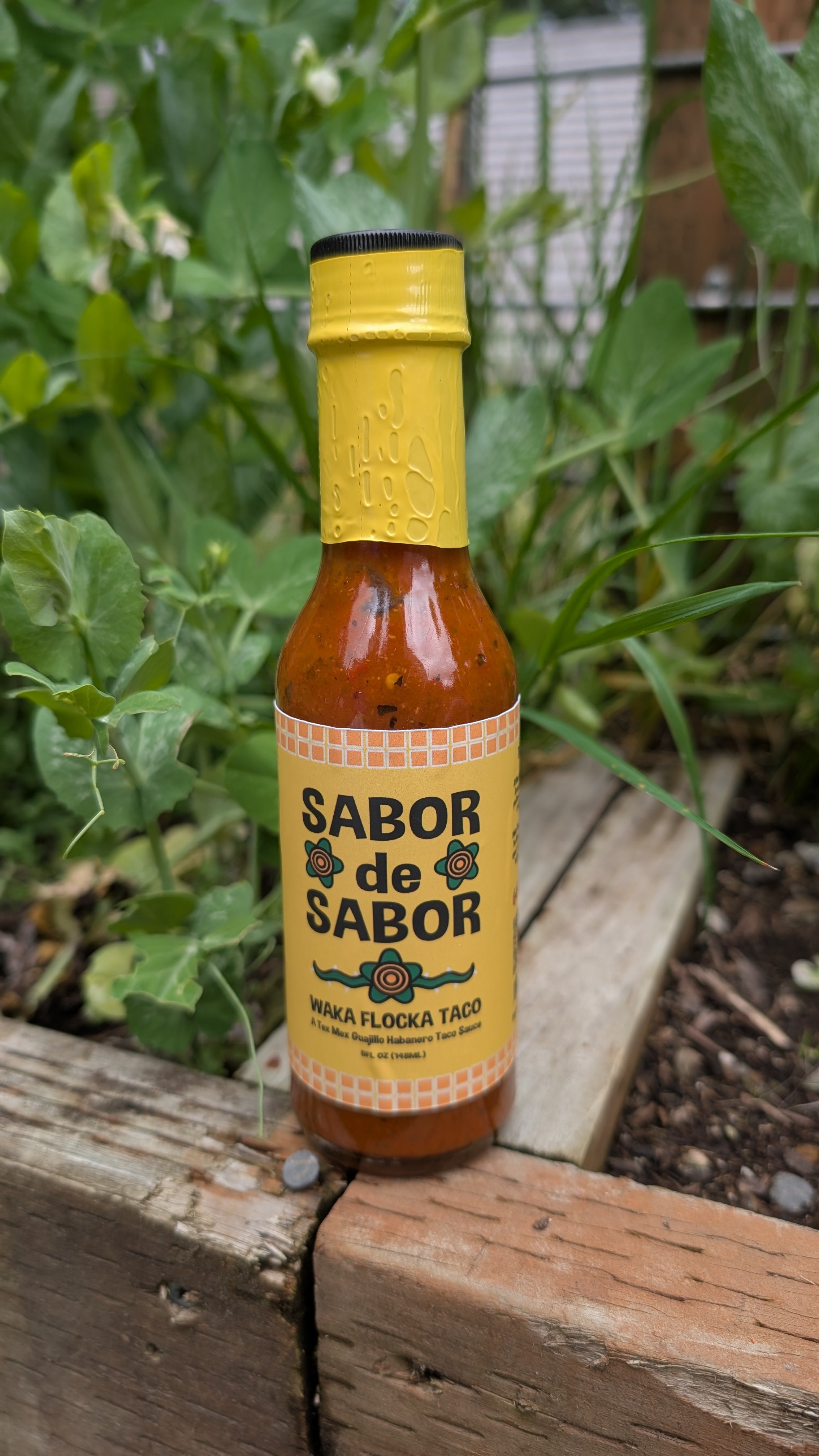 Sabor de Sabor Waka Flocka Taco Habanero Guajillo Tex Mex Taco Sauce