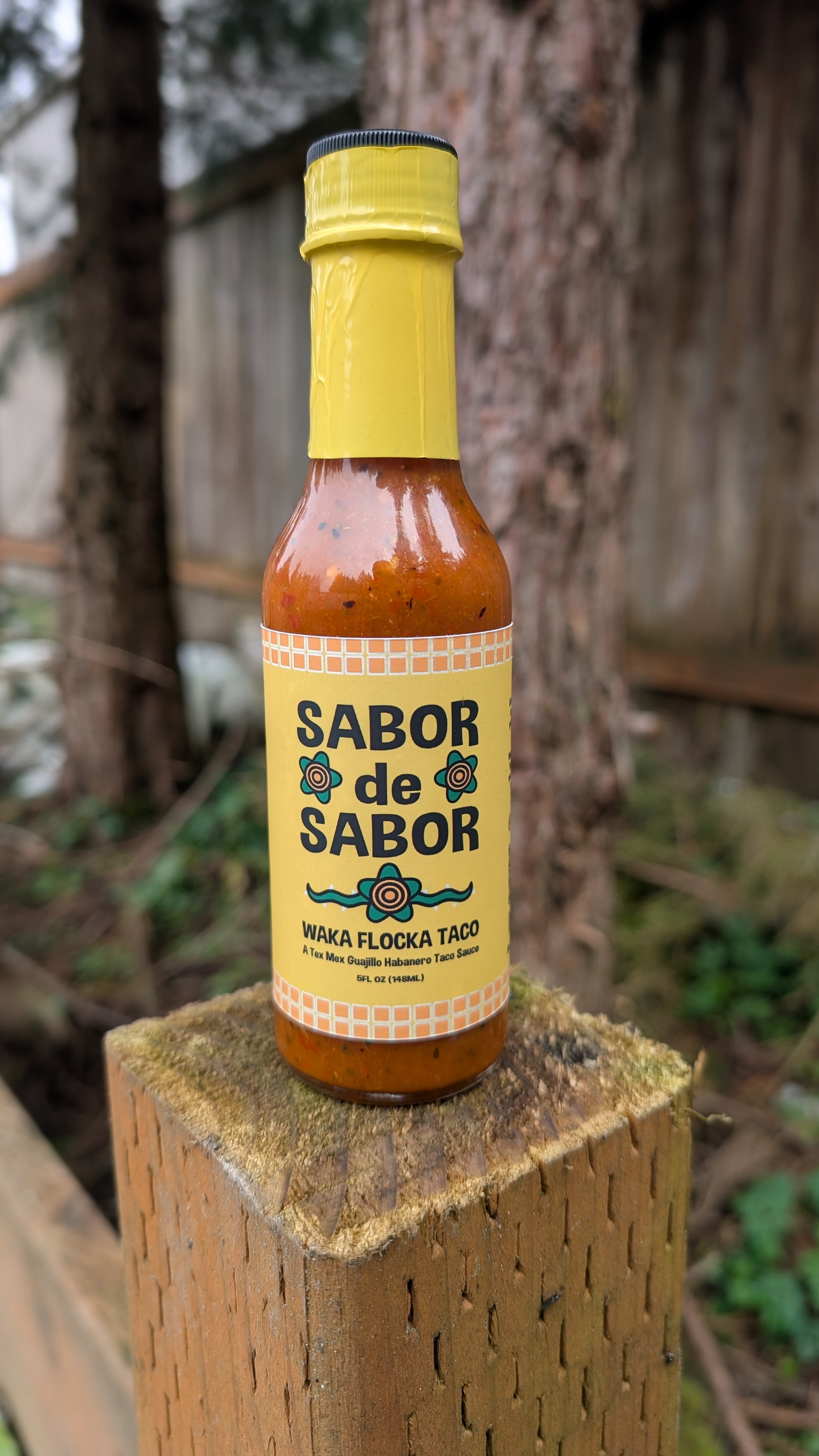 Sabor de Sabor Waka Flocka Taco Habanero Guajillo Tex Mex Taco Sauce